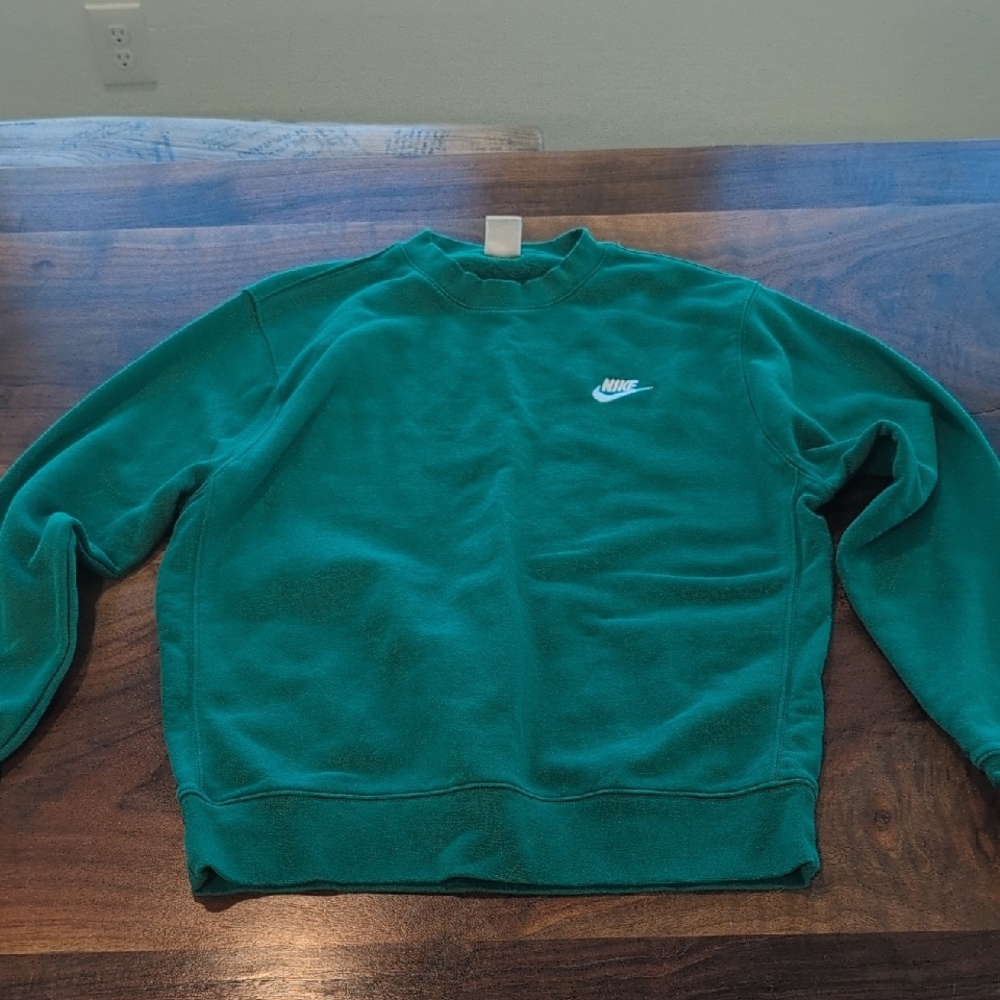 Nike Green Crewneck Sweatshirt